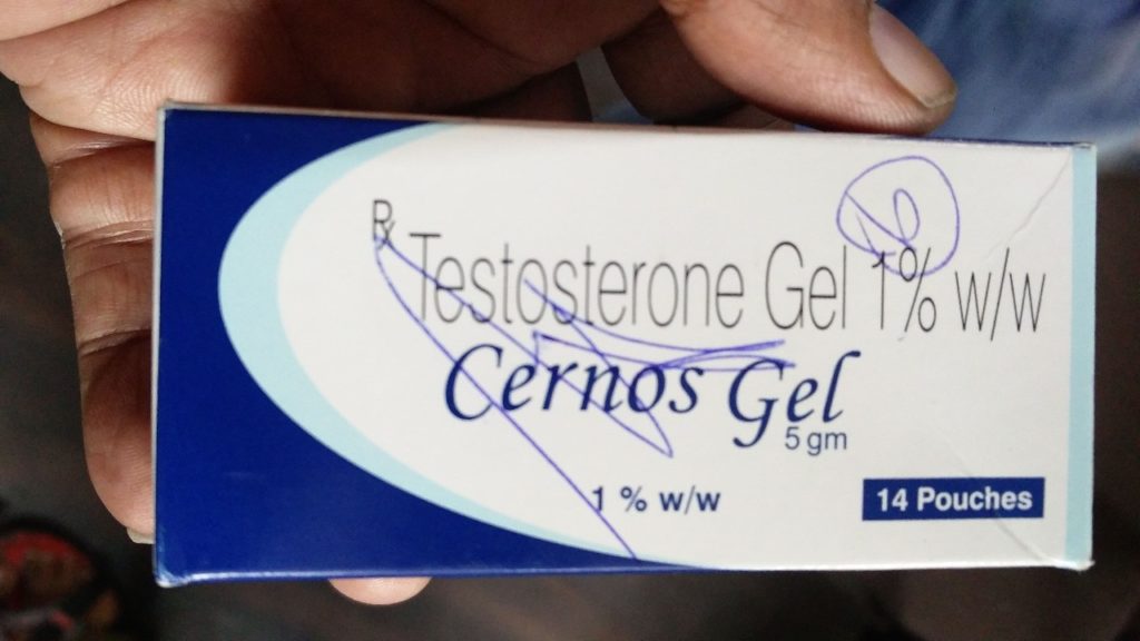 Buy Testosterone gel (Cernos Gel, Androgel, Testogel, Tostran) Online