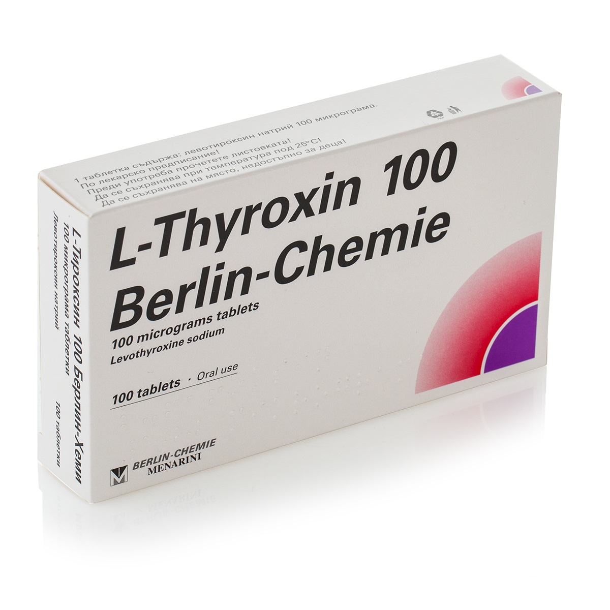 buy Levothyroxine Sodium T4 (L Thyroxin 100) online - 24HoursPPC