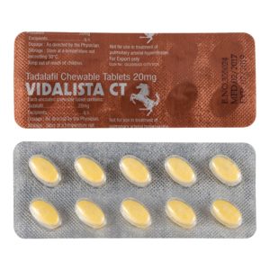 Vidalista CT Cialis genérico blister 10 tabletes