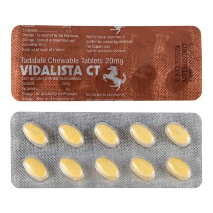Tadalafil (Tadarise, Generic Cialis, Tadalis, Apcalis, Vidalista)