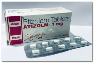 Etizolam (Atizolm -1mg , Etimax-3, Etinax-3)